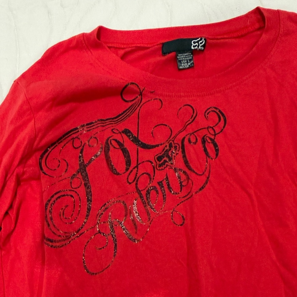 Fox Vibrant Red Graphic Tee - Picture 3 of 4